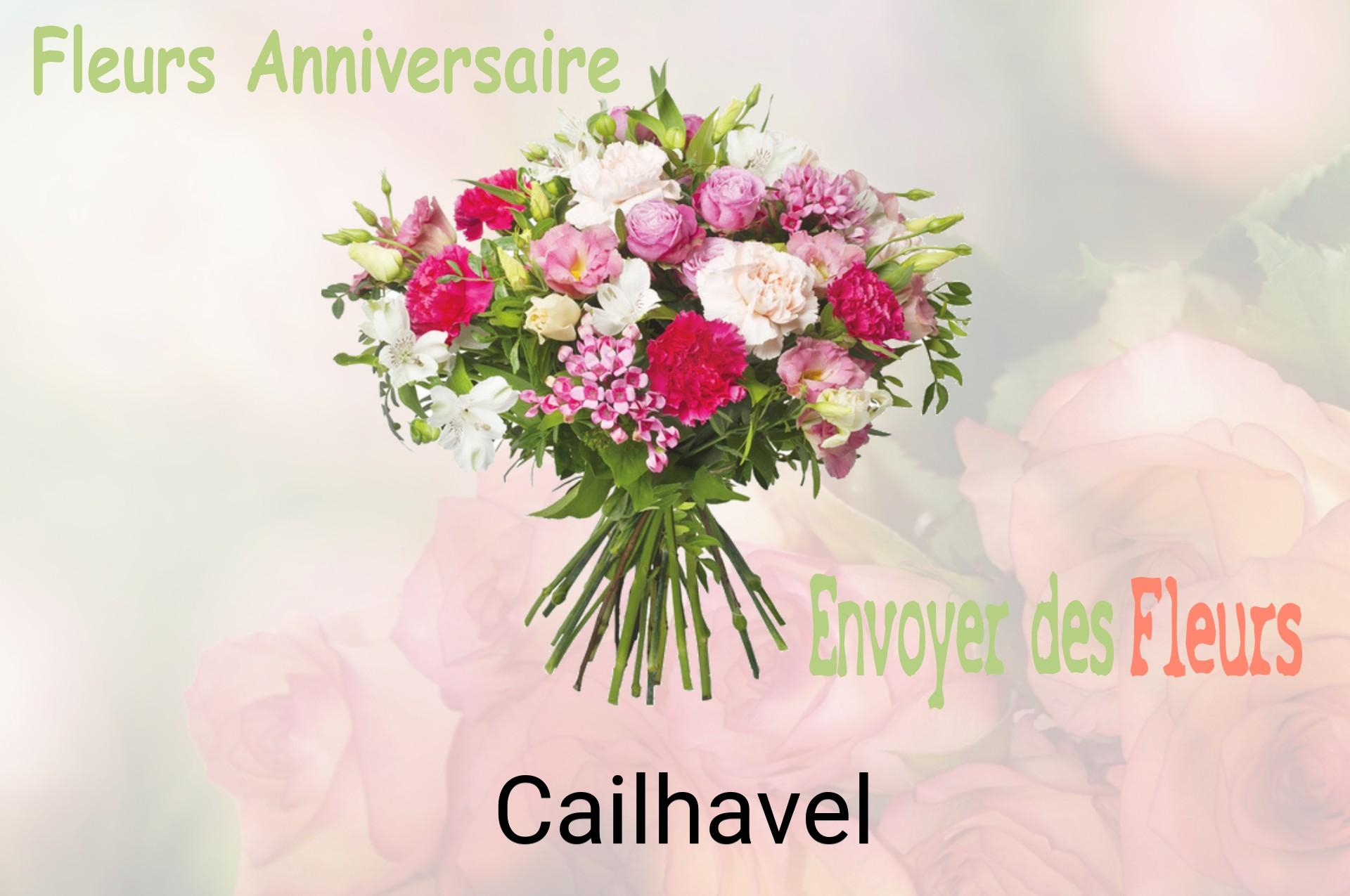 Bouquet de fleurs d’anniversaire livré à Cailhavel